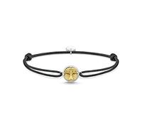 Thomas Sabo Lebensbaum Armband LS134-848-7-L22V Sterling Silber - verg. Gelbgold + Nylon - 16 - 27 cm