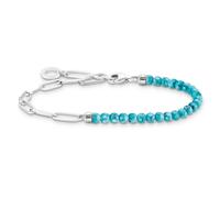 Thomas Sabo A2099-404-17-L17 Armband - Silber + imitierter Türkis - türkis - 17 cm