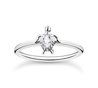 Thomas Sabo Ring TR2401-051-14-50 Schildkröte Sterling Silber - Zirkonia - Gr. 50