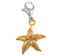 THOMAS SABO Seestern Charm Anhänger Silber vergoldet 0950-413-12