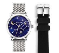 THOMAS SABO Damen Analog Quarz Uhr mit Edelstahl Armband Set_WA0372-217-209-33 MM