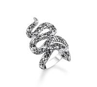 THOMAS SABO Silberring Schlange geschwärzt TR2418-643-11-58 Ringgröße 58/18,5