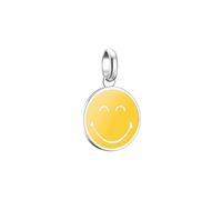 Thomas Sabo Charm-Anhänger SMILEYWORLD® Calm CC1289-664-4 Connect 925er Silber (recycelt) Gelb