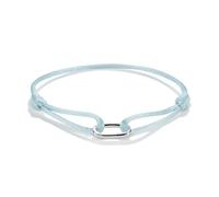 THOMAS SABO Textilarmband türkis Connect 925 Sterling Silber C1210-001-17-L24V