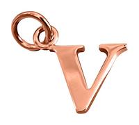 Thomas Sabo - Thomas Blockade PE609-415-12 Special Addition Buchstabe V Anhänger Silber Rosegold vergoldet