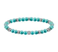 Thomas Sabo A1923-878-17 Armband in Unisexgröße Talisman Türkis 17 cm