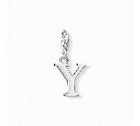THOMAS SABO Damen-Charm-Anhänger Y Buchstabe Charm Club 925 Sterling Silber 0199-001-12