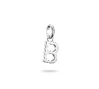 THOMAS SABO Charm Club Connect Charm-Anhänger Buchstabe Recyceltes 925 Silber
