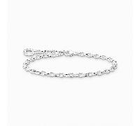 THOMAS SABO CHARM CLUB Armband aus 925 Sterling Silber | Breite 3 mm-185 mm silber