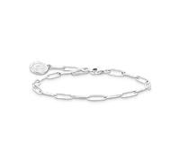 Thomas Sabo Armband Charm-Club Mit Kaltemaille Silber Länge 17 Cm X0286-007-21
