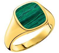 Thomas Sabo TR2332-140-6-64 - Ring - Sterling Silber verg. Gelbgold + imitierter Malachit - Gr. 64