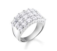 Thomas Sabo TR2359-051-14 Damen-Silberring Weiße Steine Pavé 54/17.2