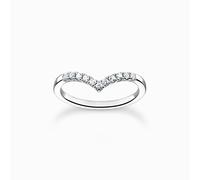Thomas Sabo Damenring Charming TR2394-051-14-52 – Sterling Silber Zirkonia – Gr. 52