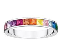 Thomas Sabo TR2403-477-7 Damen-Ring Silber Bunte Steine 58/18.5