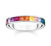Thomas Sabo TR2403-477-7 Damen-Ring Silber Bunte Steine 50/15.9