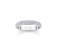 Thomas Sabo Ring mit weißem Zirkonia-Pavé Silber weiß TR2462-051-14-54