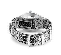 Thomas Sabo - Uhrenarmband - ZWA0322-276-30-20 mm - Textil - Edelstahl - schwarz/ grau