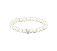 Thomas Sabo Armband Carrier X0293-082-14-L17 925er Silber Süßwasserperle Weiß 17 Damen