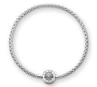 Thomas Sabo Karma Beads - Starterset K0007 Weisse Jade & KA0001 Silber Armband - 20 cm