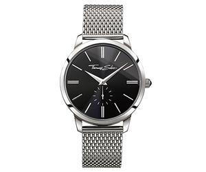 Thomas Sabo Unisex Armbanduhr schwarz Analog Quarz Edelstahl WA0152-201-203-42 mm