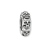 Thomas Sabo Unisex Stopper für Kette Armband Karma Beads 925 Sterling Silber KS0008-648-12
