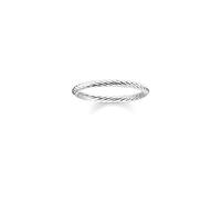 Thomas Sabo Verschlungener Ring, Größe 50, Sterlingsilber, TR2121-001-12
