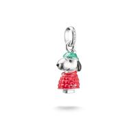 THOMAS SABO x PEANUTS Charm-Anhänger Snoopy Winterjacke PEANUTS Connect