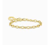 Thomas Sabo Charm-Armband X0031-413-39 – 750er Silber, vergoldet Gelbgold, 17 cm