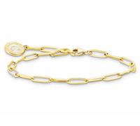 Thomas Sabo X0286-427-39-L15 Armband - Weitanker - Silber Gelbgold verg. & Kaltemail - 15 cm