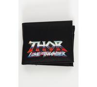 Thor Marvel - Love And Thunder: Logo - Portemonnaie - Schwarz - Onesize - 70% Polyurethan, 30% Polyester Schwarz Onesize