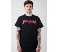 Thrasher - Chains By Daniel Shepard Black - T-Shirt - Schwarz - M - 100% Baumwolle,Jersey Schwarz M