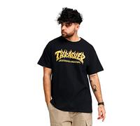 Thrasher Fire Black Unisex-T-Shirt für Erwachsene