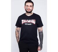 Thrasher - Firme Logo Black - T-Shirt - Schwarz - S - 100% Baumwolle Schwarz S
