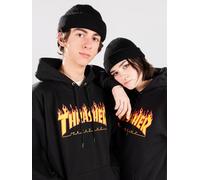 Thrasher Flame Hoodie black Herren Gr. S