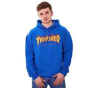 THRASHER Flame Logo Royal Unisex Sweatshirt für Erwachsene