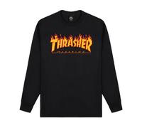 THRASHER Flame Long Sleeve Langarm-T-Shirt für Herren