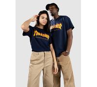 Thrasher Flame T-Shirt navy Gr. S