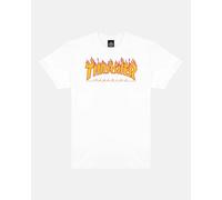 Thrasher Flame T-Shirt white Gr. M