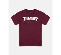 Thrasher - Thrasher Skate-Mag Maroon - - T-Shirts Weinrot Large