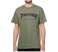 Army Green Thrasher Skate Mag Short Sleeve T-shirt Grün S Mann
