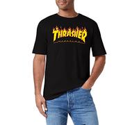 Thrasher Herren Trutsh05749 T Shirt, Nero (Nero/Fiamme), L EU