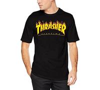 Thrasher Herren Trutsh05749 T Shirt, Nero (Nero/Fiamme), M EU