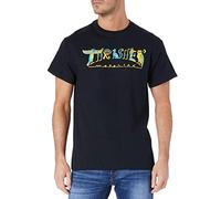 THRASHER Hieroglyphic T-Shirt, Unisex, Erwachsene, schwarz, S