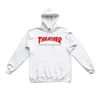 Thrasher Hoody Skate Mag (White red) S