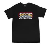 Thrasher Krak Skulls Black Unisex-T-Shirt für Erwachsene