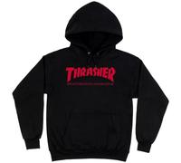 Thrasher Skate Mag Kapuzen-Sweatshirt, Pullover, Skate-Sweatshirt, Schwarz/Rot, Größe L, Schwarz