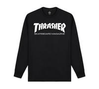 Thrasher Skatemag Langärmliges T-Shirt für Herren, Schwarz, XL