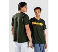 Thrasher Stacked T-Shirt forest green Herren Gr. L