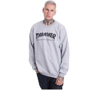 Thrasher - Thrasher Skate-Mag Grey - Sweater - Grau - S - 85% Baumwolle, 15% Polyester,Schweiß Grau S