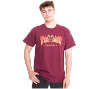 Thrasher - Truck 1 Maroon - T-Shirt - Weinrot - S - 100% Baumwolle Weinrot S